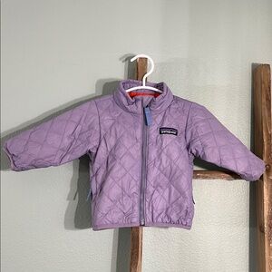 Baby Patagonia Purple Quilted Jacket